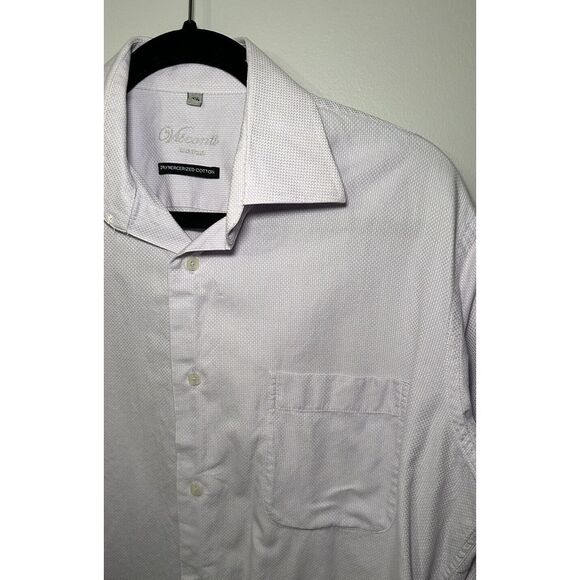 Other - Luchiano Visconti Roma Long‎ sleeve French cuff Sz 15 1/2 Button Down  Lavender